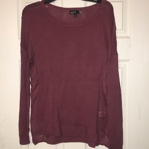 Oversized light sweater